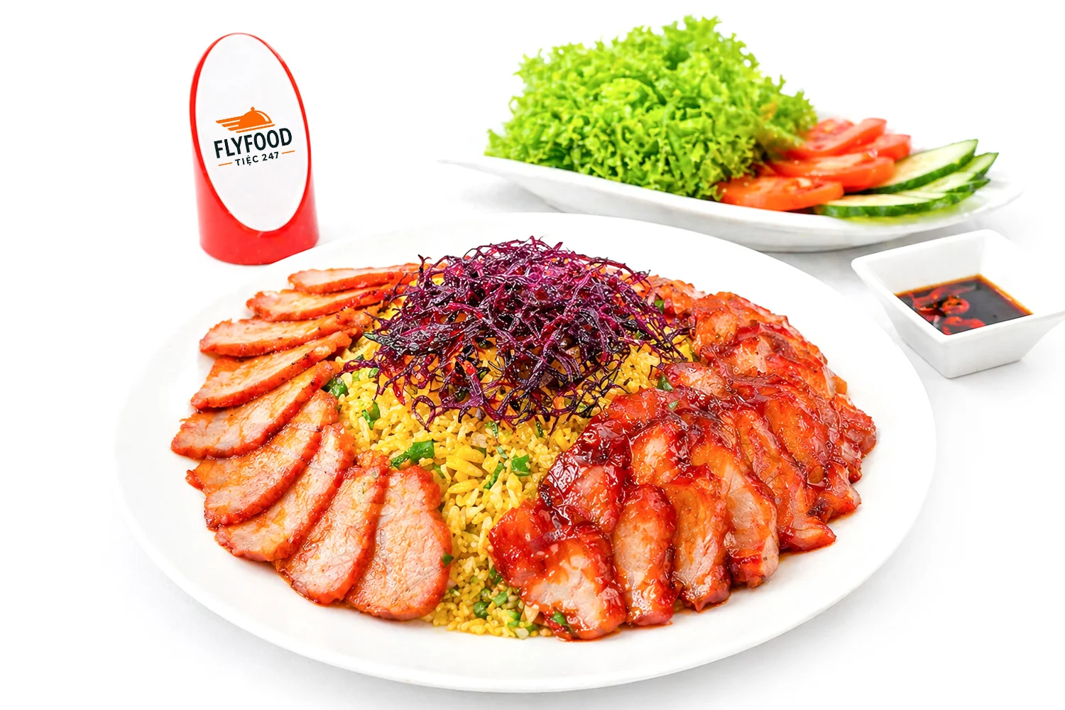 Cơm chiên xá xíu FLYFOOD