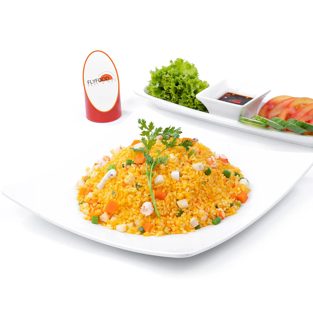Cơm chiên hải sản sốt x.o