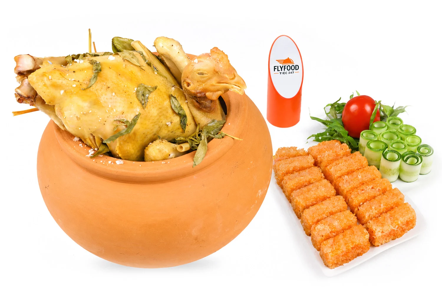 Gà nổ muối hột FLYFOOD