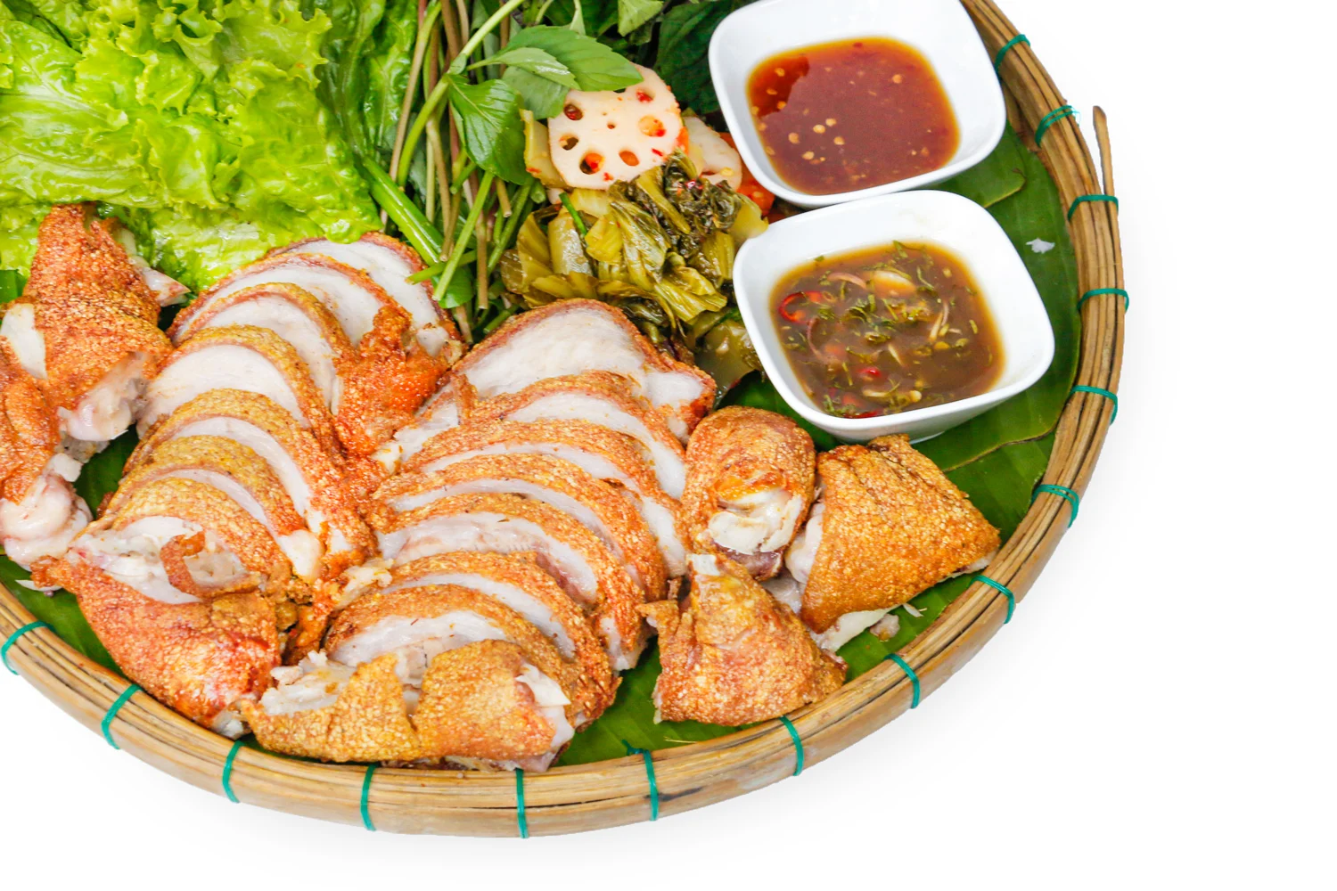 Giò heo muối chiên giòn FLYFOOD