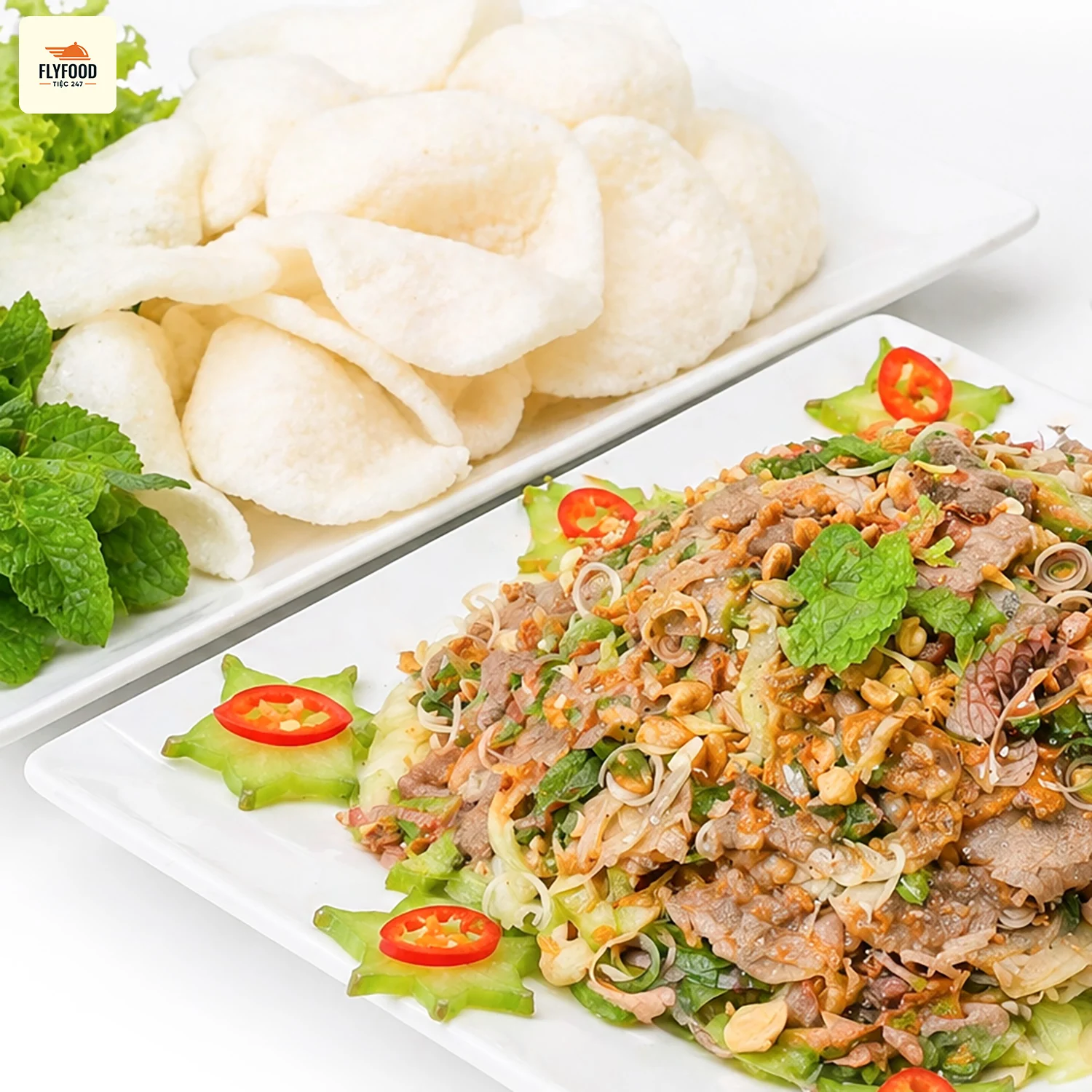 Gỏi bò bóp thấu FLYFOOD