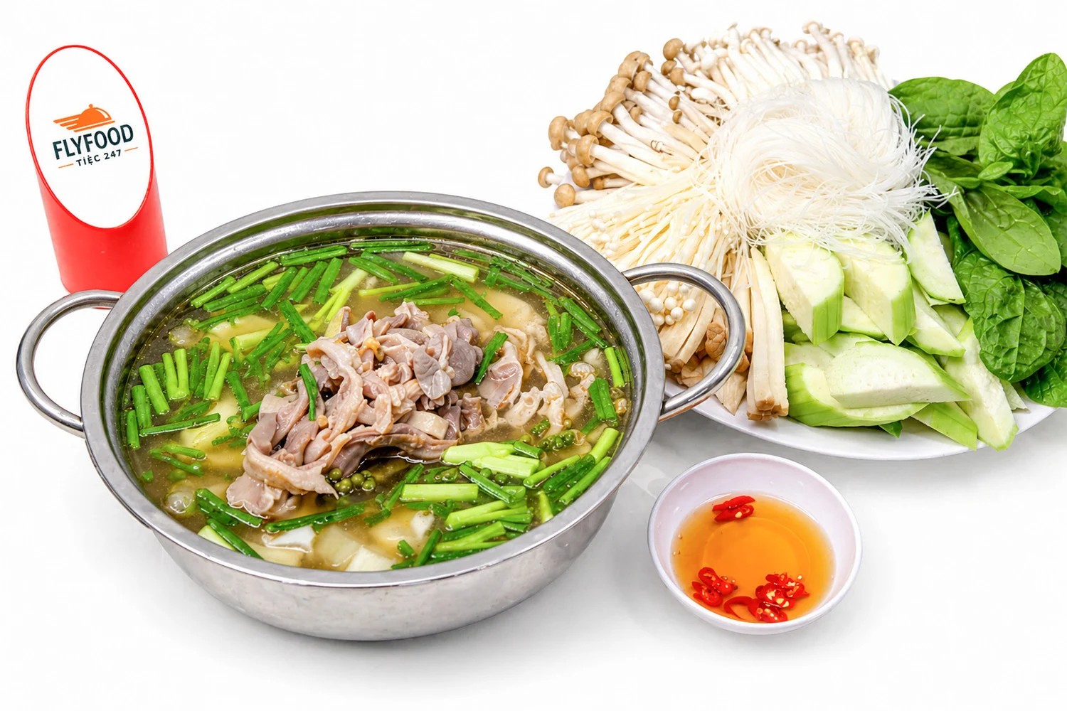 Lẩu bao tử hầm tiêu FLYFOOD