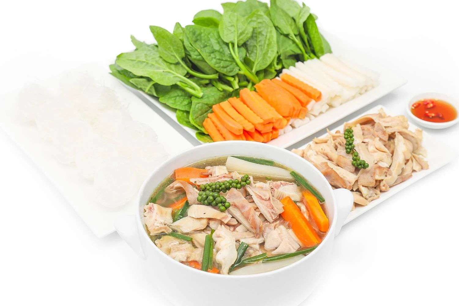 Lẩu bao tử hầm tiêu