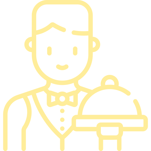 Icon nhân viên phục vụ FLYFOOD