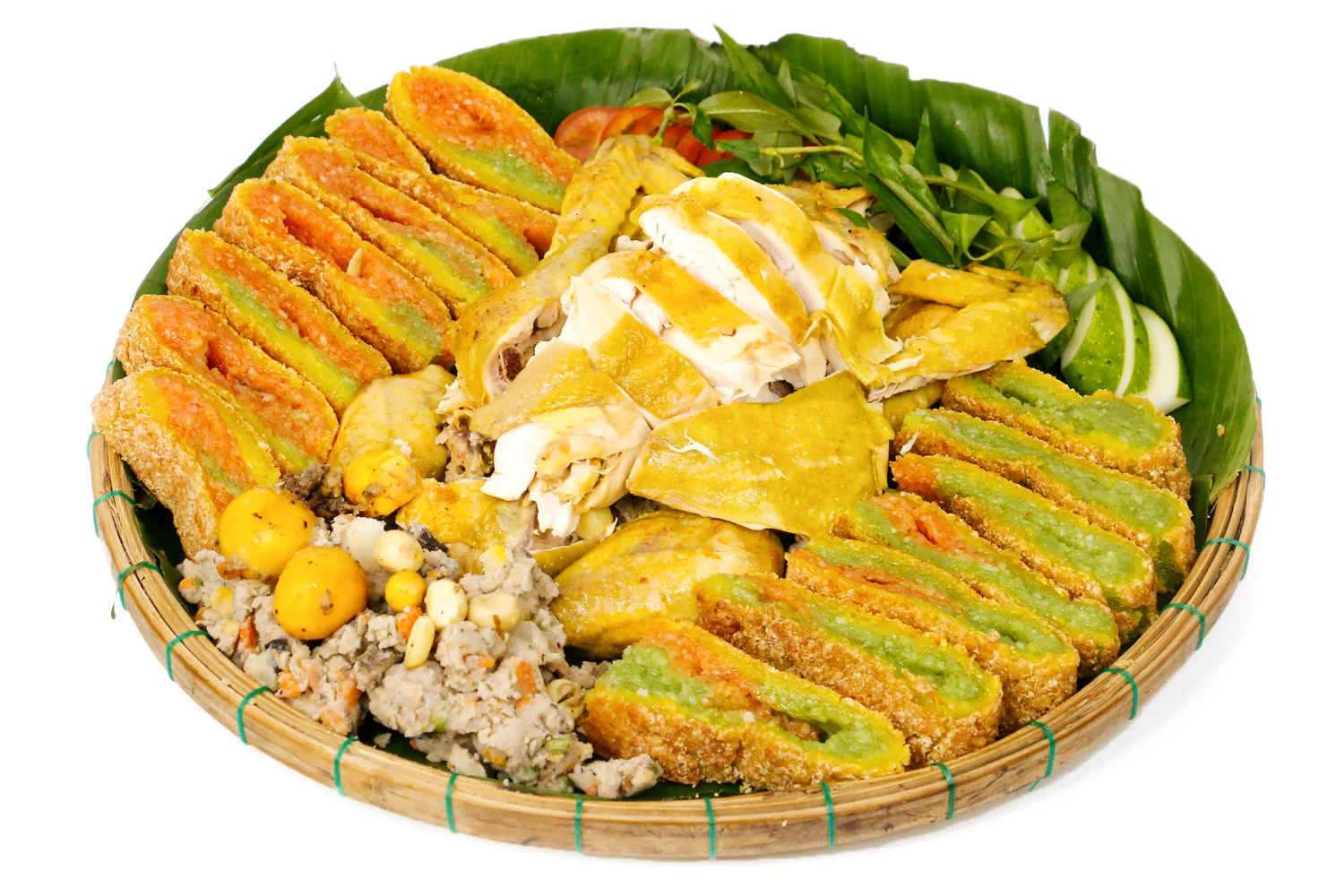 Gà bó xôi bát bửu FLYFOOD