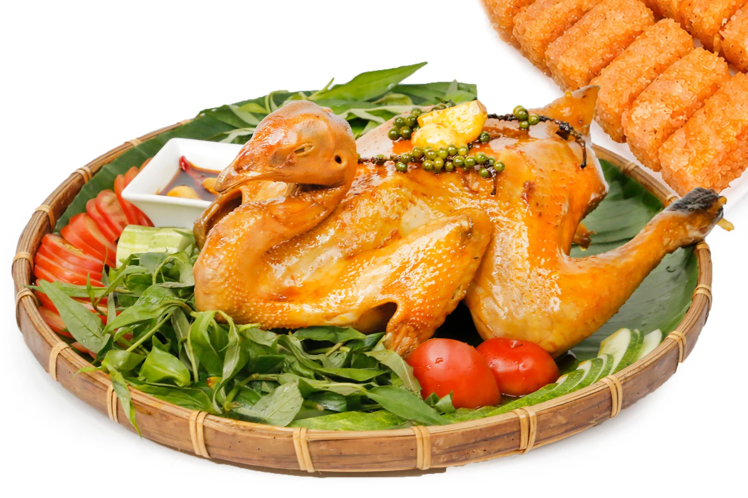 Gà hấp mắm nhĩ FLYFOOD