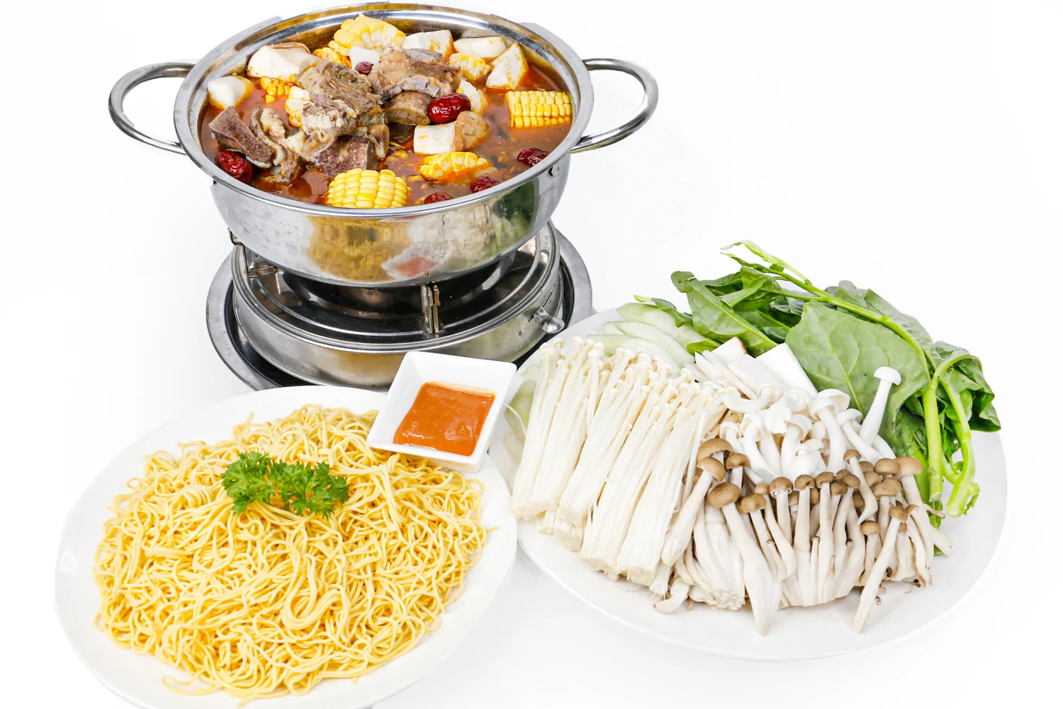 Lẩu sườn bò Mala FLYFOOD