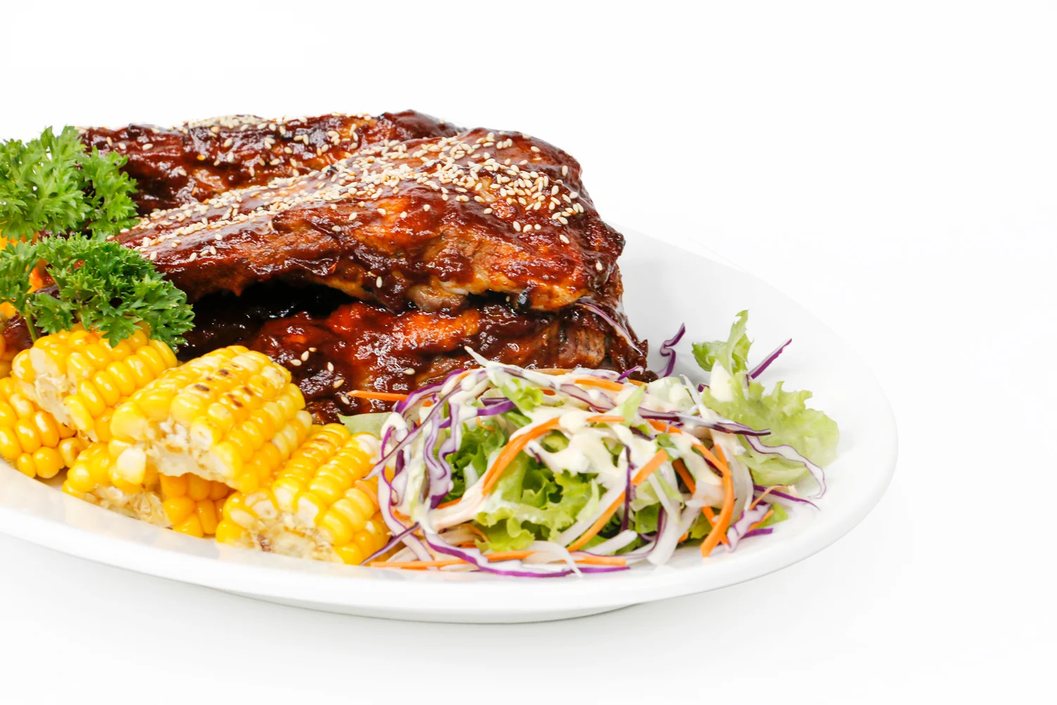 Sườn BBQ kiểu Mỹ FLYFOOD