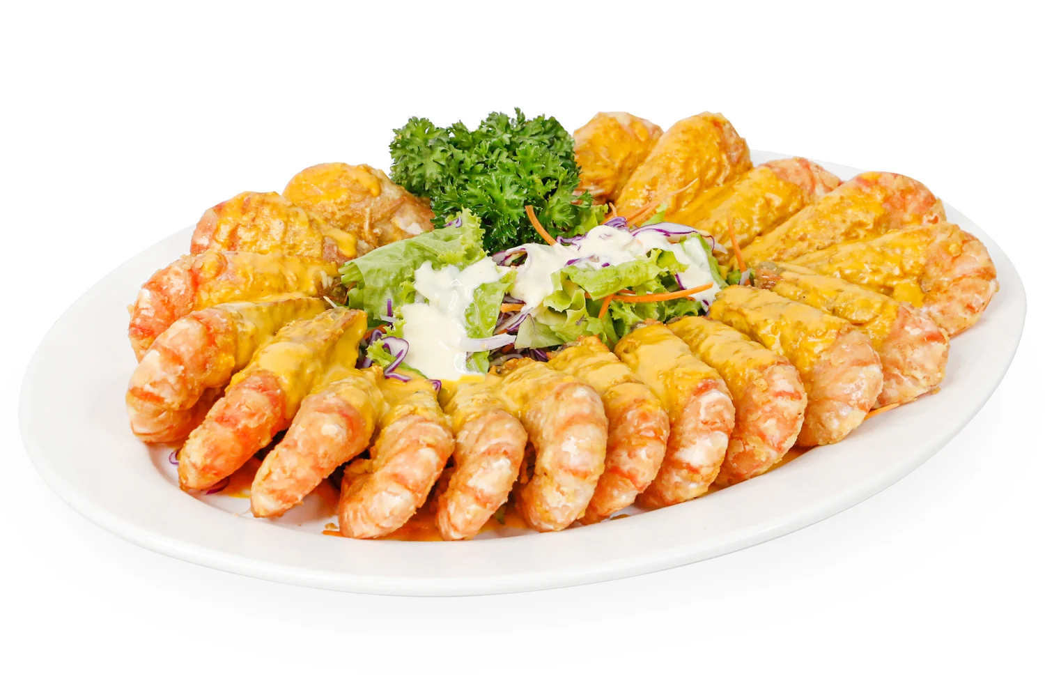 Tôm sốt phô mai trứng muối FLYFOOD