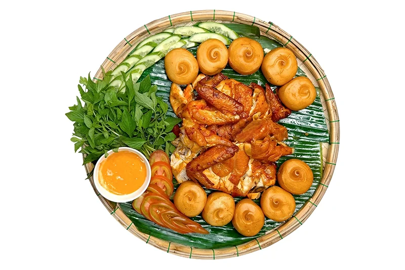 Gà Nướng Chao Đỏ